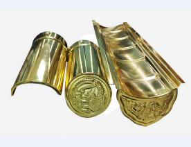 中式仿古金属瓦-电镀